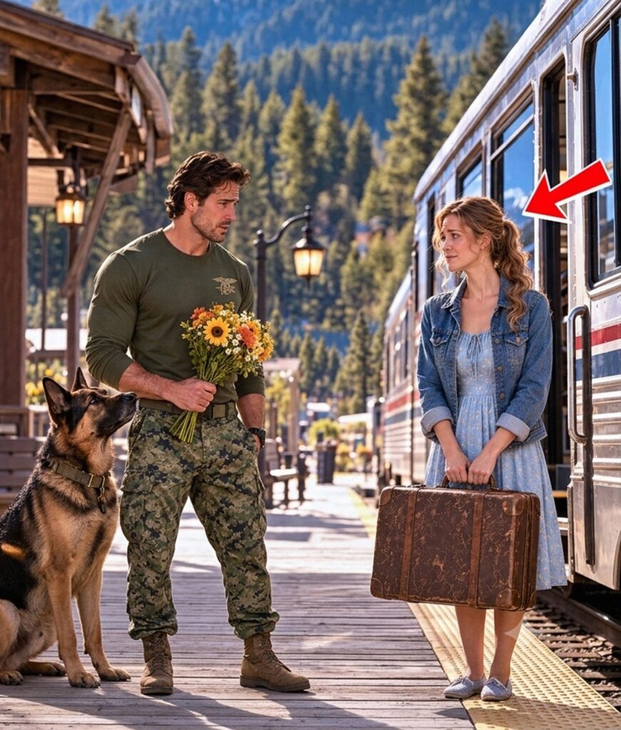 Former Navy SEAL Waited for His Date… Another Woman Stepped Off the Train: “She Isn’t Coming.”